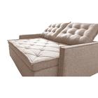 Sofá Sem Caixa Retrátil E Reclinável 1,85m Cama Inbox Flat Li