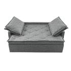 Sofá Sem Caixa Retrátil E Reclinável 1,85m Cama Inbox Loft Li