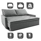 Sofá Sem Caixa Retrátil E Reclinável 1,85m Cama Inbox Loft Li