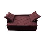 Sofá Sem Caixa Retrátil E Reclinável 1,85m Cama Inbox Studio