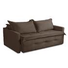 Sofá Sem Caixa Retrátil E Reclinável 1,85m Com Molas Bianca B