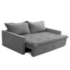 Sofá Sem Caixa Retrátil E Reclinável 1,85m Com Molas Bianca S