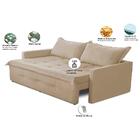 Sofá Sem Caixa Retrátil E Reclinável 1,85m Com Molas Maísa Su