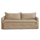 Sofá Sem Caixa Retrátil E Reclinável 1,85m Com Molas Maísa Su