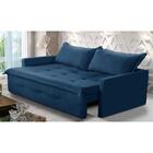 Sofá Sem Caixa Retrátil E Reclinável 1,85m Com Molas Maísa Su