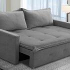 Sofá Sem Caixa Retrátil E Reclinável 1,85m Com Molas Marrocos