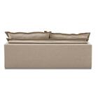 Sofá Sem Caixa Retrátil E Reclinável 1,85m Com Molas Paris Li