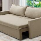 Sofá Sem Caixa Retrátil E Reclinável 1,85m Com Molas Paris Li