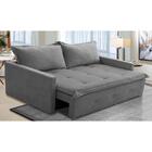 Sofá Sem Caixa Retrátil E Reclinável 2,00m Com Molas Bianca B