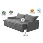 Sofá Sem Caixa Retrátil E Reclinável 2,00m Com Molas Bianca S