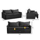 Sofá Sem Caixa Retrátil E Reclinável 2,00m Com Molas Kiara Su