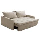 Sofá Sem Caixa Retrátil E Reclinável 2,00m Com Molas Maísa Bo