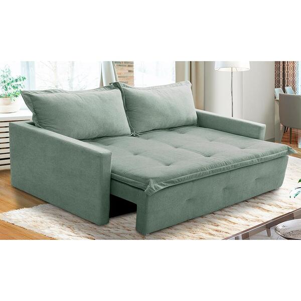 Sofá Sem Caixa Retrátil E Reclinável 2,00m Com Molas Maísa Bo