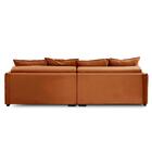 Sofá Sem Caixa Retrátil Reclinável 2,10m Cairo Veludo Terraco