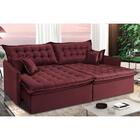 Sofá Sem Caixa Retrátil Reclinável 2,15m Cama Inbox Versátil