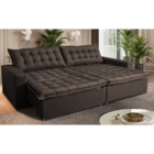 Sofá Sem Caixa Retrátil Reclinável 2,35m Cama Inbox França Ve