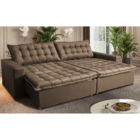 Sofá Sem Caixa Retrátil Reclinável 2,35m Cama Inbox França Ve