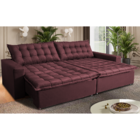 Sofá Sem Caixa Retrátil Reclinável 2,75m Cama Inbox França Ve