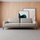 Sofá Smart 4 Lugares Bip 260  Bege/cinza Claro