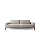 Sofá Smart 4 Lugares Bip 260  Bege/cinza Claro