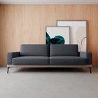 Sofá Smart 4 Lugares Bip 260  Cinza Claro/cinza Chumbo