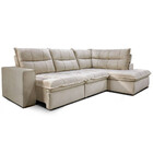 Sofá Solar Campus Com 2 Lugares Direito E Chaise Esquerdo Gra