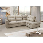 Sofá Solar Campus Com 2 Lugares Direito E Chaise Esquerdo Gra