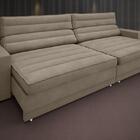 Sofá Supreme 2,10m Assento Retrátil E Reclinável Velosuede Ca