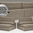 Sofá Supreme 2,10m Assento Retrátil E Reclinável Velosuede Ca