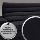 Sofá Supreme 2,30m Assento Retrátil E Reclinável Velosuede Pr