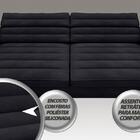 Sofá Supreme 2,30m Assento Retrátil E Reclinável Velosuede Pr