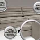 Sofá Supreme 2,50m Assento Retrátil E Reclinável Velosuede Be