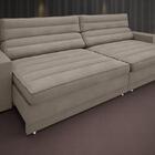 Sofá Supreme 2,50m Assento Retrátil E Reclinável Velosuede Be