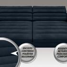 Sofá Supreme 2,50m Assento Retrátil E Reclinável Velosuede Pe