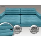 Sofá Supreme 2,50m Assento Retrátil E Reclinável Velosuede Tu