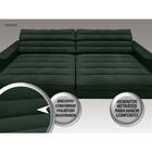 Sofá Supreme 2,50m Assento Retrátil E Reclinável Velosuede Ve