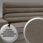 Sofá Supreme 2,70m Assento Retrátil E Reclinável Velosuede Ma