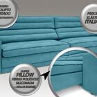 Sofá Supreme 2,70m Assento Retrátil E Reclinável Velosuede Tu