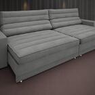 Sofá Supreme 2,90m Assento Retrátil E Reclinável Velosuede Gr