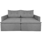 Sofá Taiwan 204cm - Cinza Claro