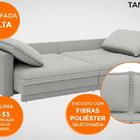 Sofá Tango 1,80m Sem Caixa, Retrátil E Reclinável Velosuede G