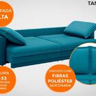 Sofá Tango 1,80m Sem Caixa, Retrátil E Reclinável Velosuede R