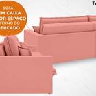 Sofá Tango 1,80m Sem Caixa, Retrátil E Reclinável Velosuede R