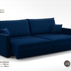 Sofá Tango 1,80m Sem Caixa, Retrátil E Reclinável Veludocrist