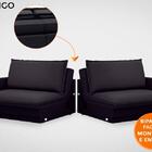 Sofá Tango 2,00m Sem Caixa, Retrátil E Reclinável Velosuede P