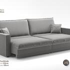 Sofá Tango 2,00m Sem Caixa, Retrátil E Reclinável Veludocrist