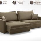 Sofá Tango 2,00m Sem Caixa, Retrátil E Reclinável Veludocrist