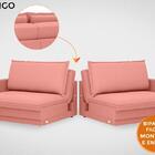 Sofá Tango 2,20m Sem Caixa, Retrátil E Reclinável Velosuede R