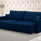 Sofá Tango 2,20m Sem Caixa, Retrátil E Reclinável Veludocrist