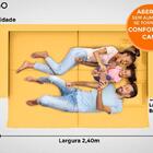 Sofá Tango 2,40m Sem Caixa, Retrátil E Reclinável Velosuede C